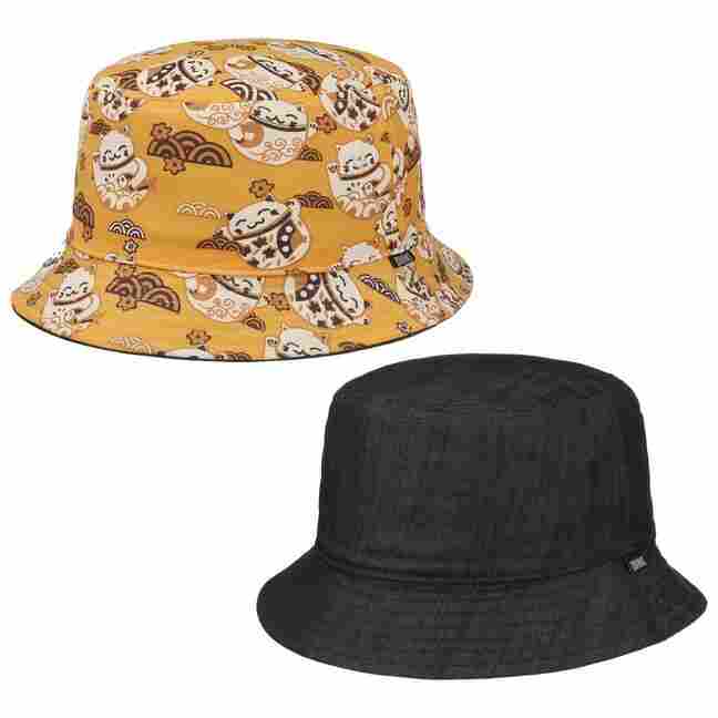 LuckyCat Bucket Vändbar Hatt by Djinns 